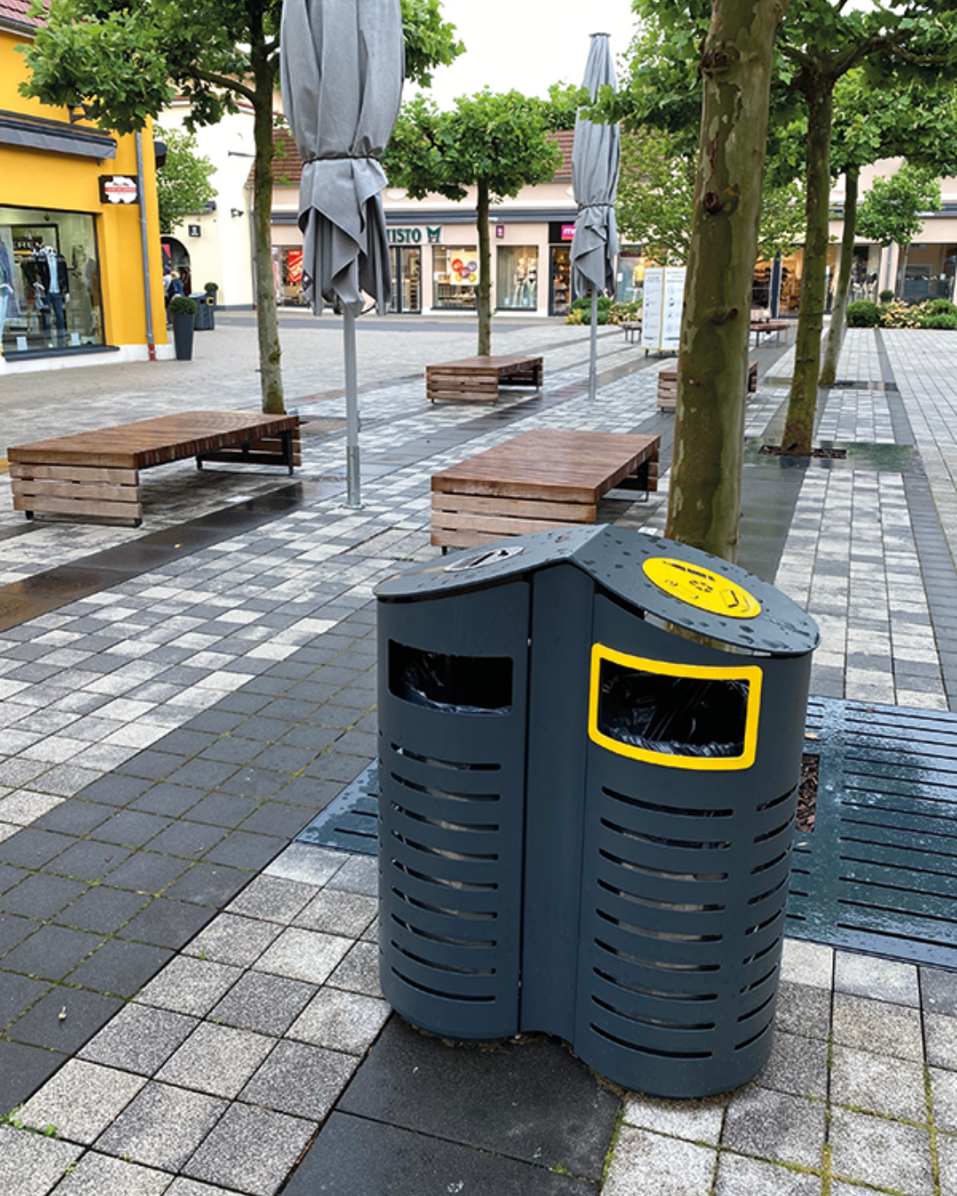 Corbeille Contemporaine Evolution bi-flux - Roppenheim 67 France