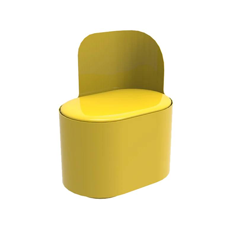 Full seat with backrest rear position 