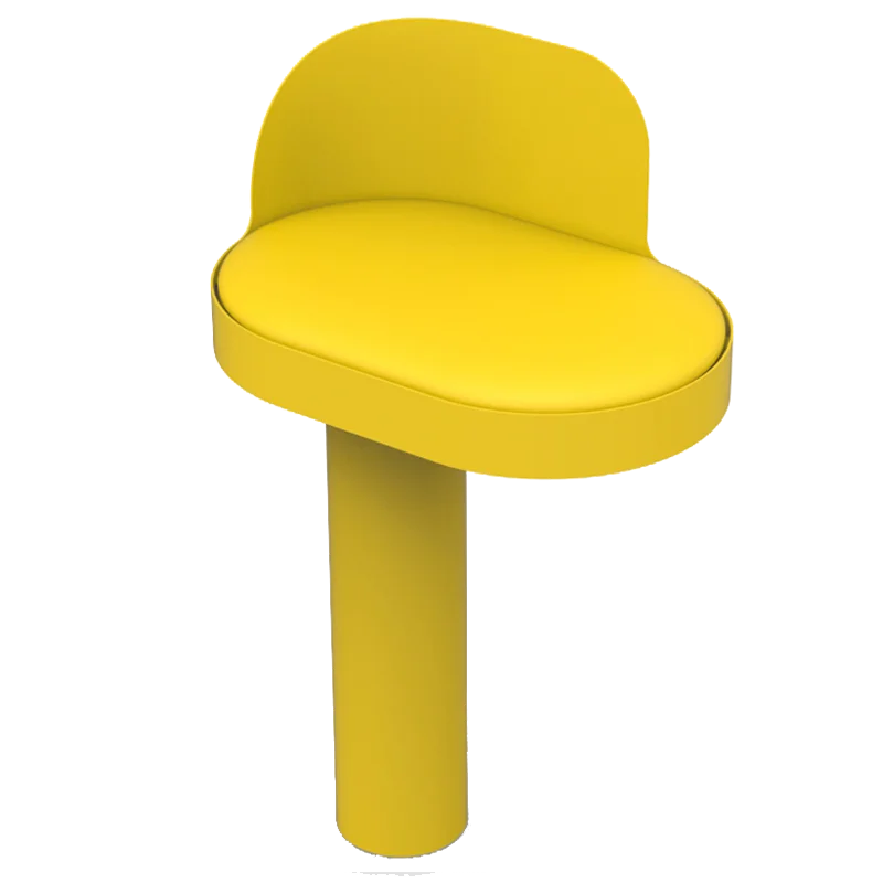 Table with light screen front position 