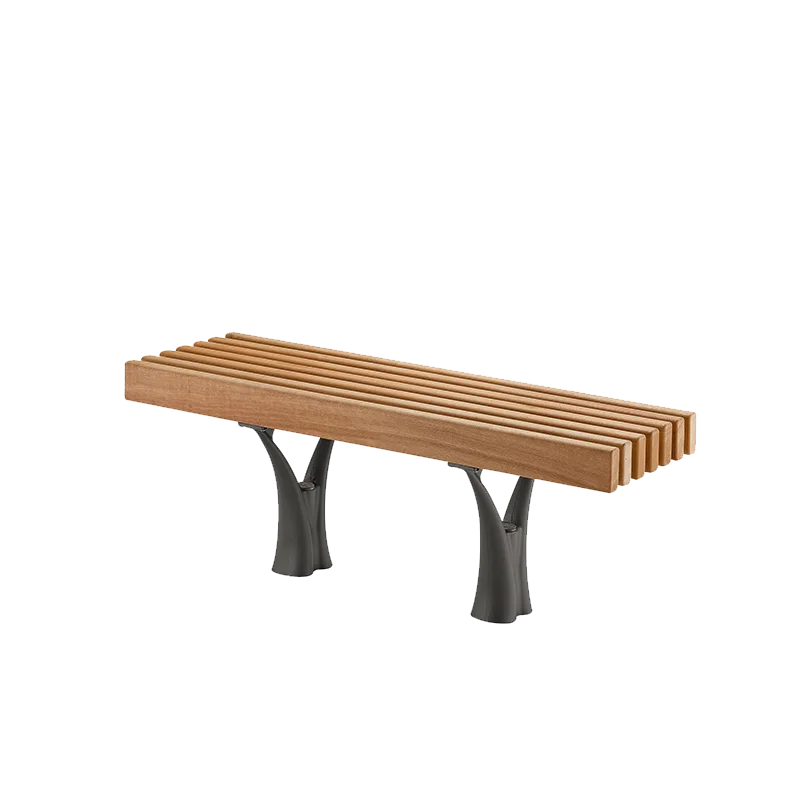 2 place narrow bench 