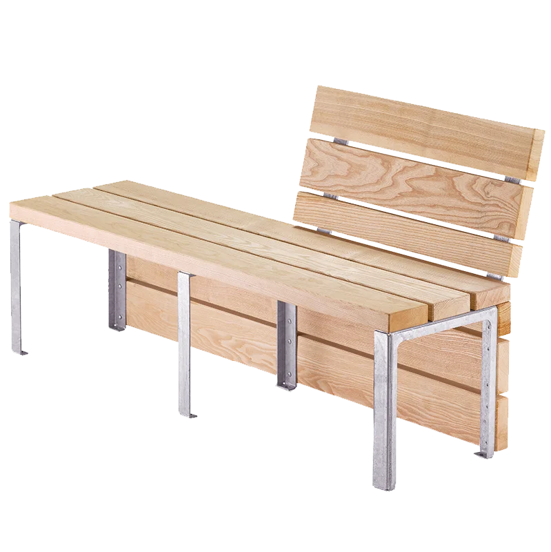 3 place seat half backrest 
