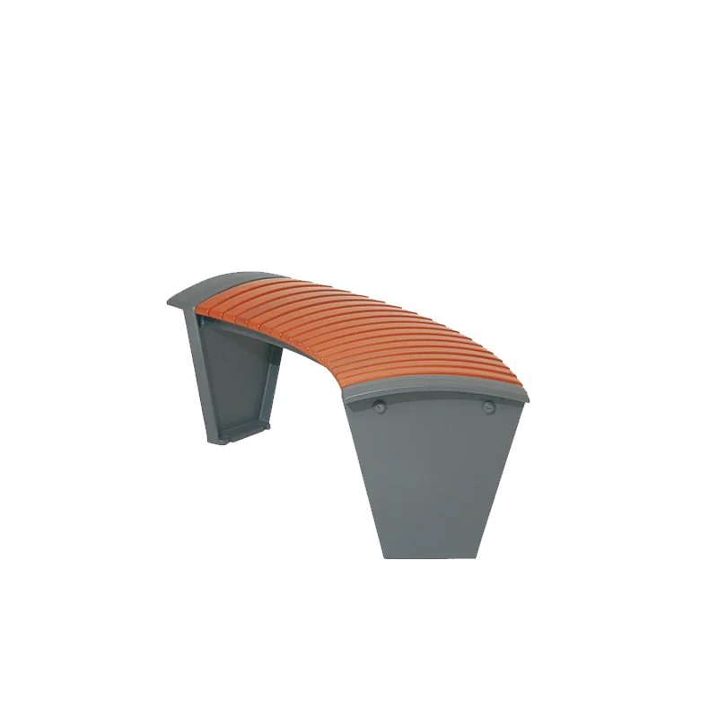 Curved seat 3 places 