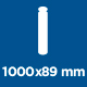 H1000x L89 mm
