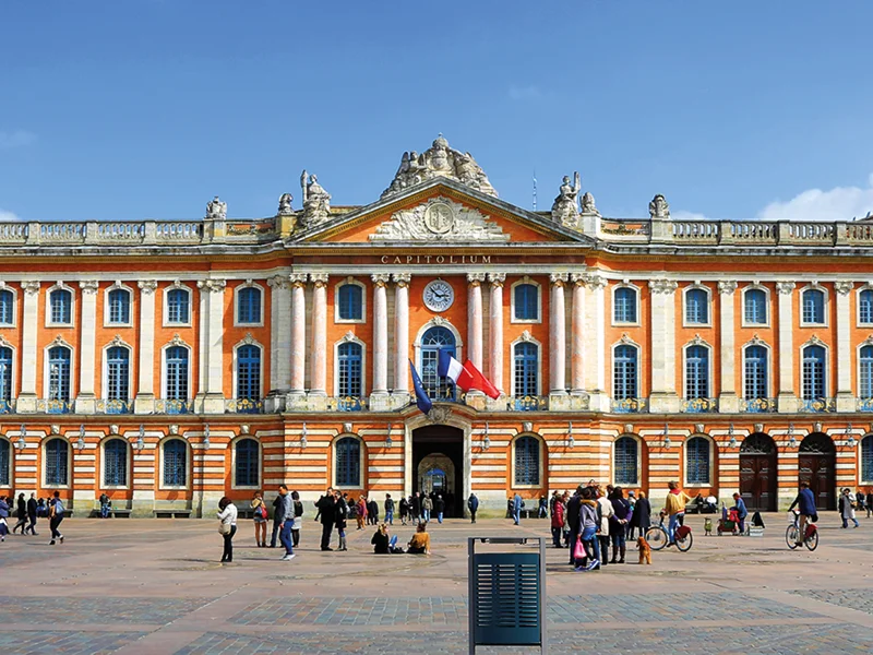 Oblong litter bin - 20 1526N CEND - Toulouse 