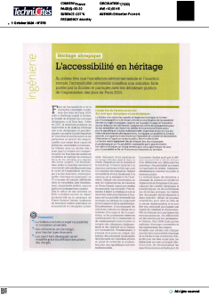 L’accessibilité en héritage